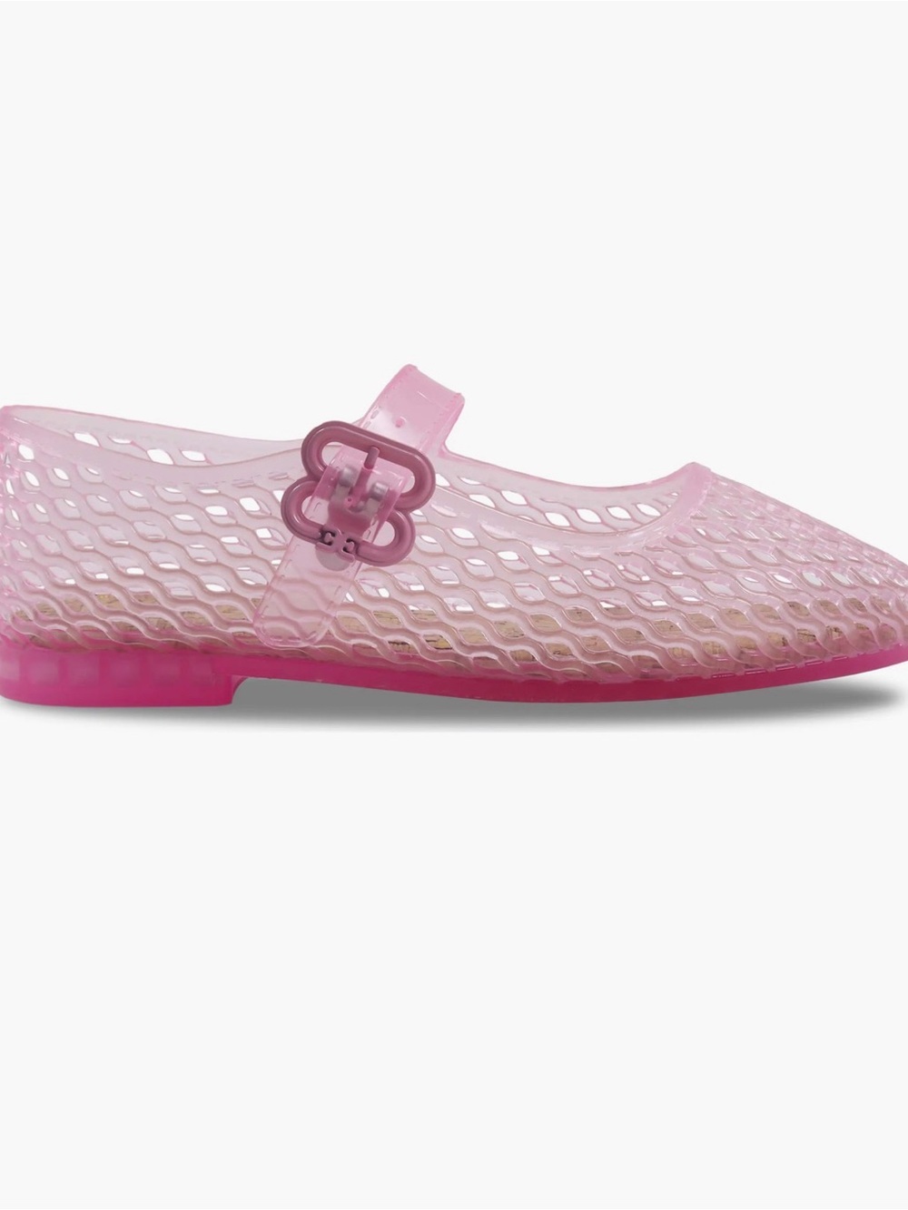 Sam Edelman Pink Mesh Mary Jane Flats